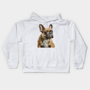 French Bulldog Puppy Dog Kids Hoodie